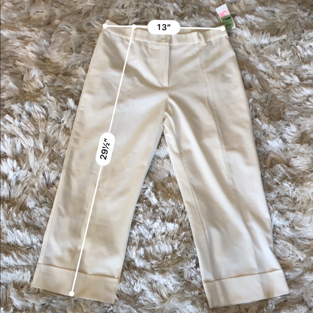 Women’s White Dress Pants - Picture 3 of 4